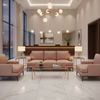 Woven Linen Texture Rose Quartz Upholstered Sofa | Architectural Fabrics