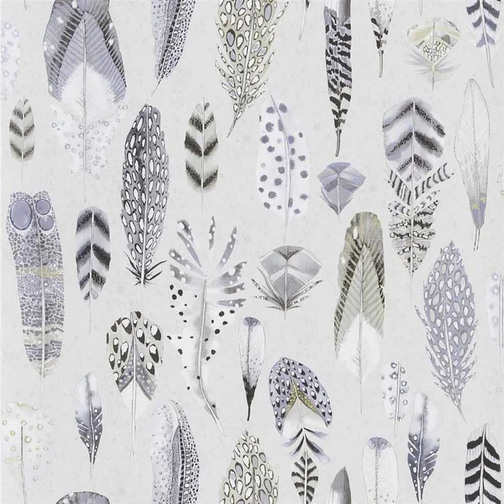Quill 04 Dove  Wallpaper | Designer's Guild Europe