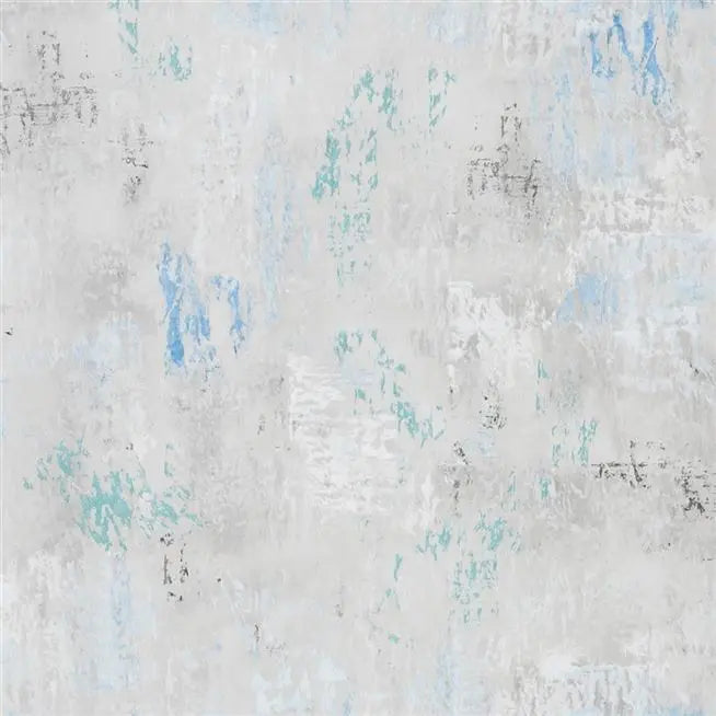 Impasto 05 Blue Wallpaper | Designer's Guild Europe