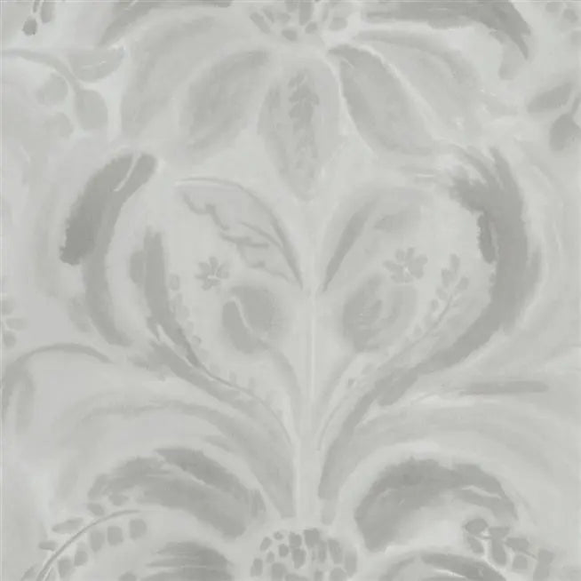 Angelique Damask 07 Stone Wallpaper | Designer's Guild Europe