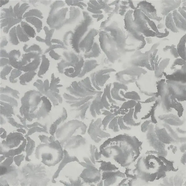 Katagami Vinyl 07 Grey Wallpaper | Designer's Guild Europe