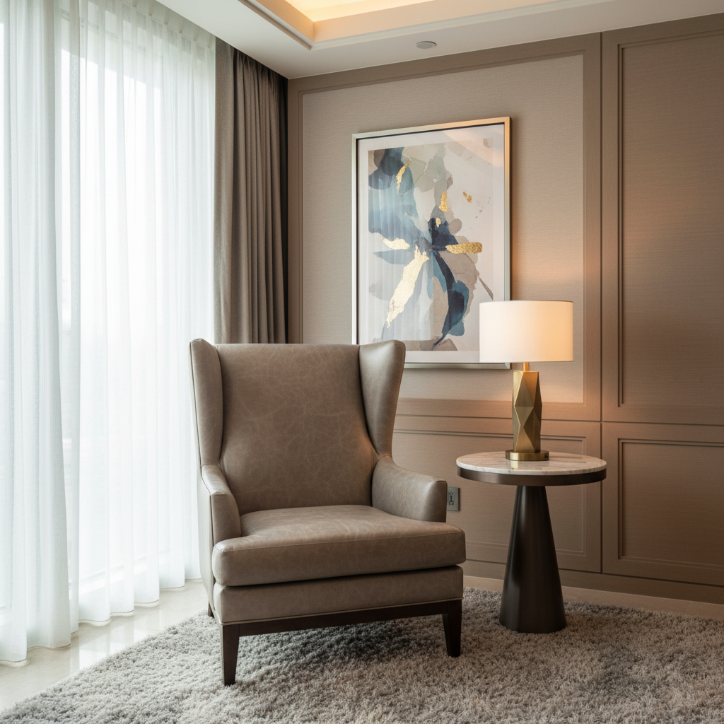 Runaway Bay - Herbal Upholstered Chair | Architectural Fabrics