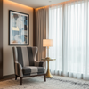 Rocky Mount Fog Upholstered Chair | Architectural Fabrics