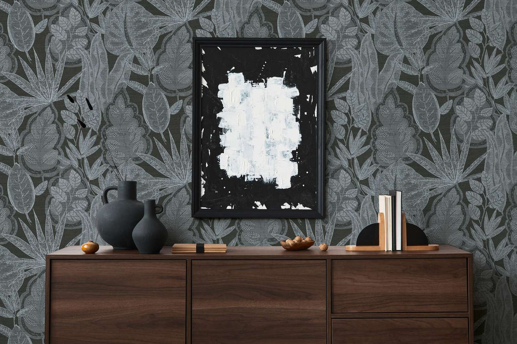 Famous Garden Gray Wallcovering | AS Creation