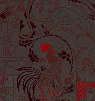 Custom Wallpaper by Pattern Design Lab - Jack's House 1886