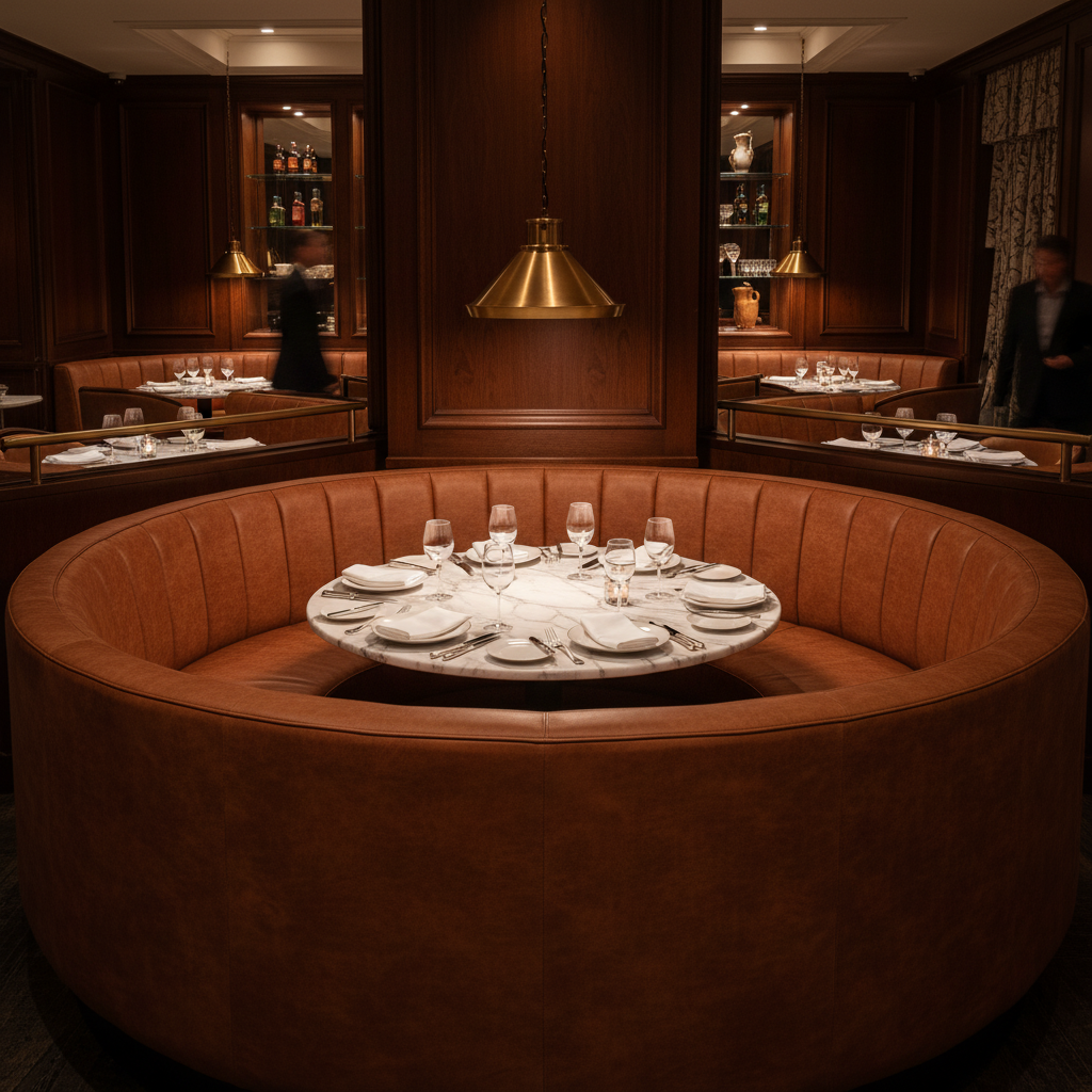 Bastia - Bastia Performance Polyurethane Upholstered Banquette | Architectural Fabrics