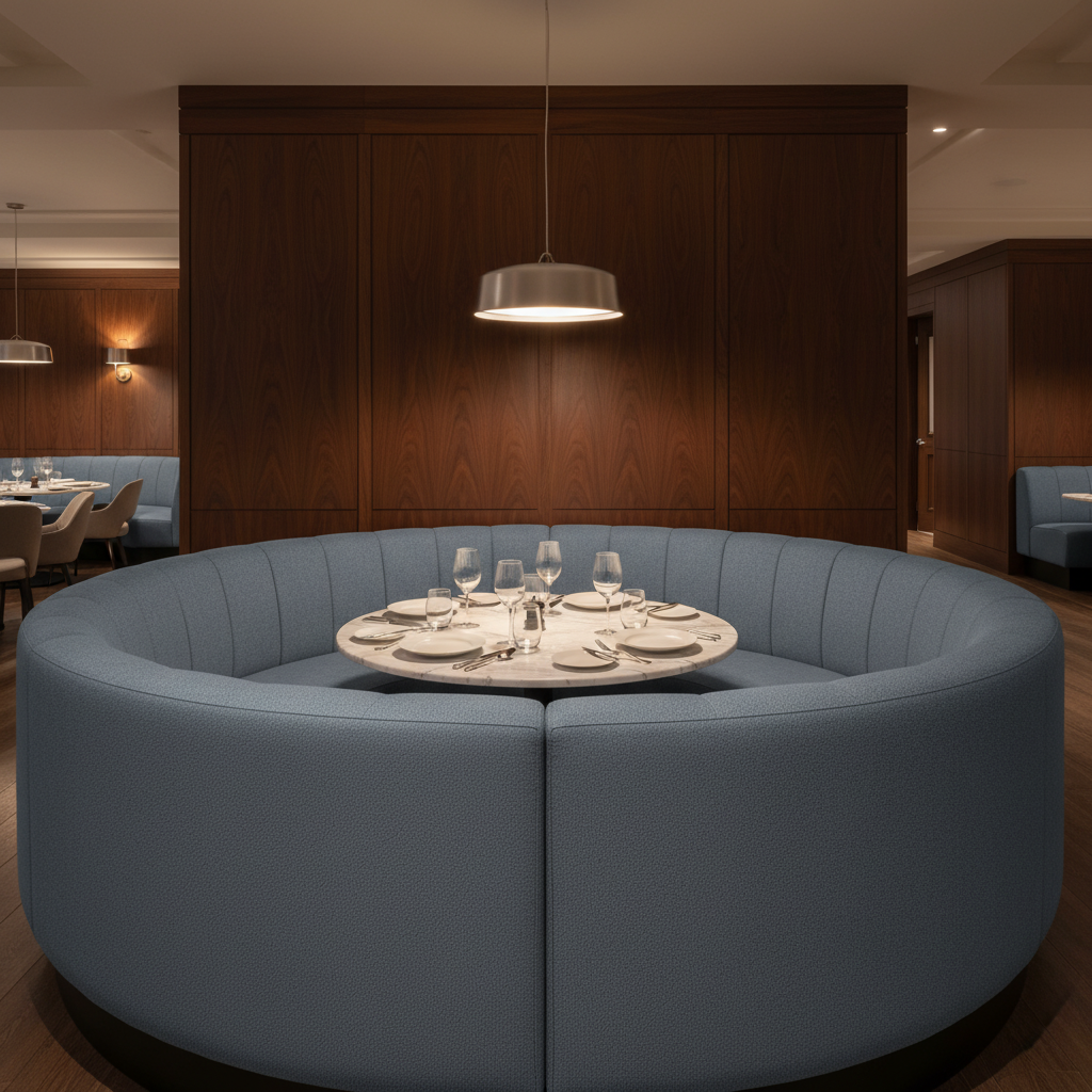 Punch Bowl - Hydro Upholstered Banquette | Architectural Fabrics