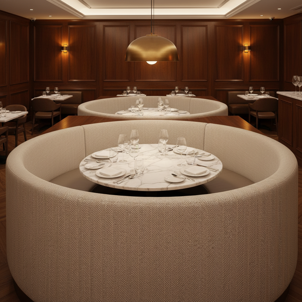 Acoustic - Acoustic Performance Vinyl Upholstered Banquette | Architectural Fabrics
