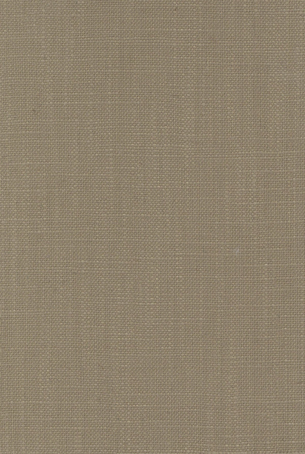 Cohasset-Khaki Linen Wallcovering | Phillipe Romano