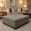 Acoustic - Acoustic Performance Vinyl Upholstered Ottoman | Architectural Fabrics