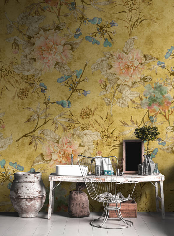 Walls By Patel 2 Yellow Wallcovering | AS Creation