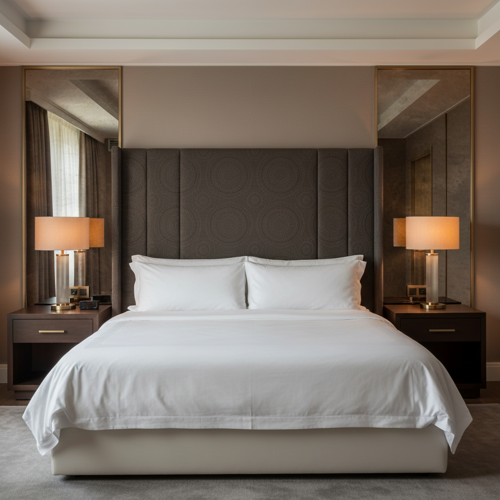 Virgin Gorda - Onyx Upholstered Headboard | Architectural Fabrics
