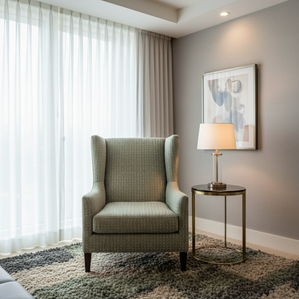 Turks Landing - Verde Upholstered Chair | Architectural Fabrics