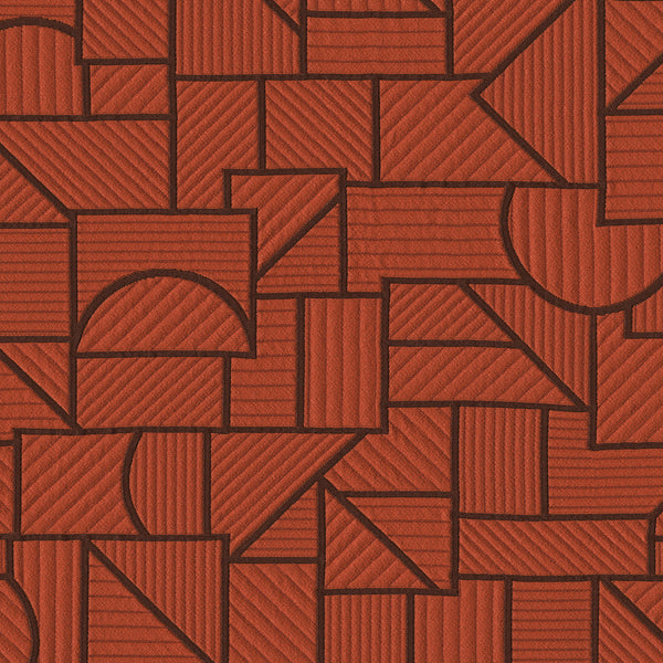 Road Trip, Burnt Sienna Wallcoverings | Designtex
