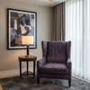 Turf Bay - Violet Upholstered Chair | Architectural Fabrics