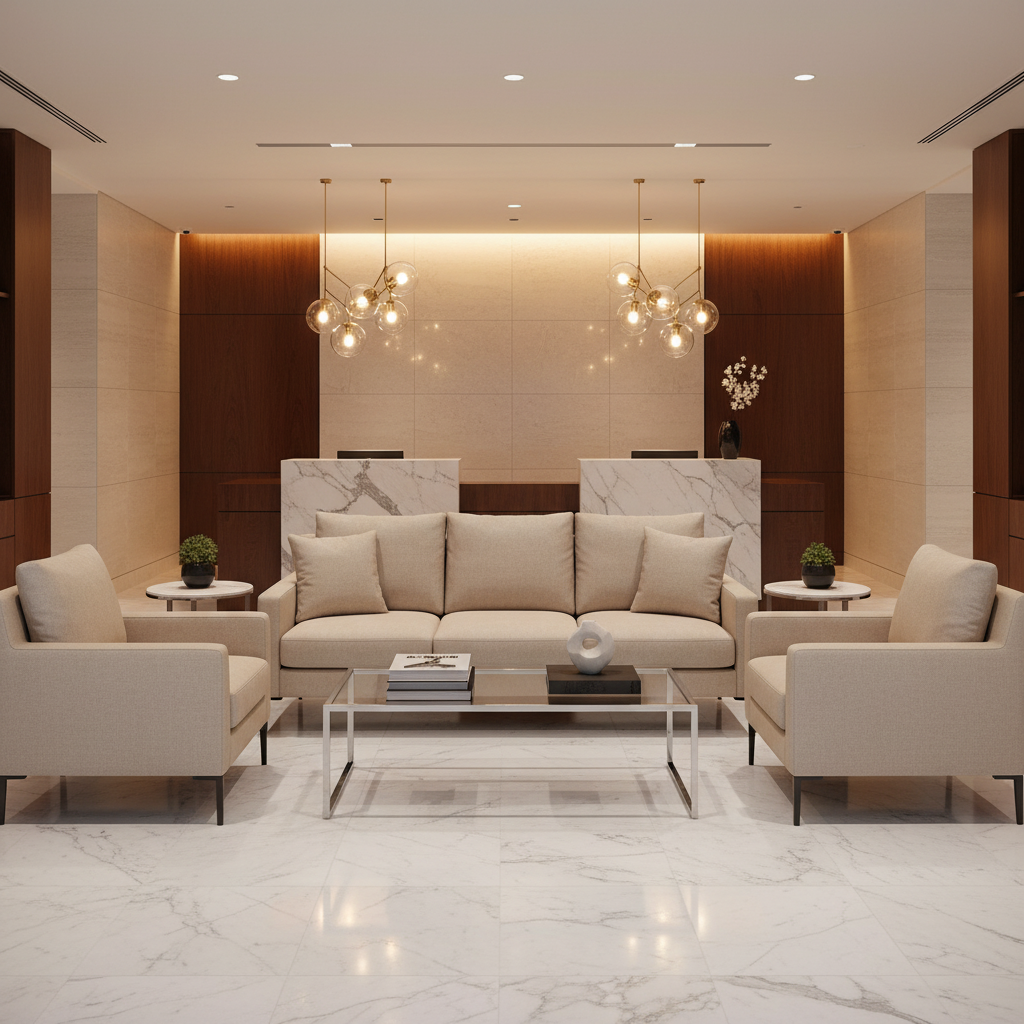 Maho Bay - Glacial Upholstered Sofa | Architectural Fabrics