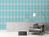 Retro Chic Blue Wallcovering | AS Creation