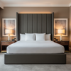 Peter Island - Cinder Upholstered Headboard | Architectural Fabrics