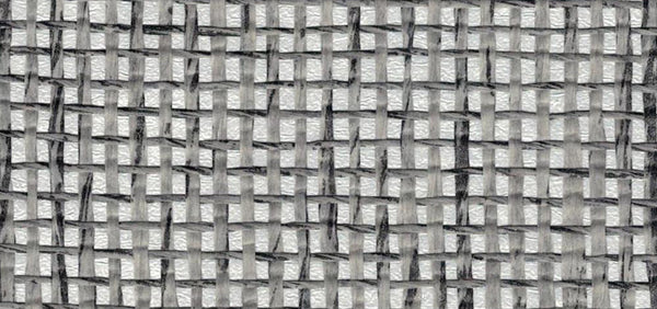 Tiburon-Bright Silver Paper Weave Wallcovering | Phillipe Romano