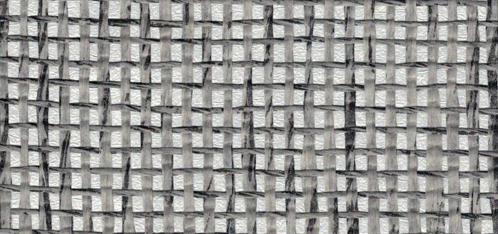 Tiburon-Bright Silver Paper Weave Wallcovering | Phillipe Romano — PWV-500000