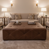 Bastia - Bastia Performance Polyurethane Upholstered Ottoman | Architectural Fabrics