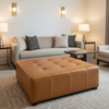 Big Bird - Big Bird Performance Vinyl Upholstered Ottoman | Architectural Fabrics