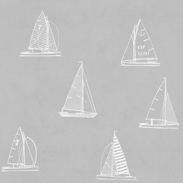 Eslora Full Grey, Sample Vinyl Wallcoverings | Coordonné
