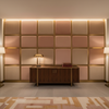 Ultrasuede  Bisque Pink, Beige Upholstered Wall Panel | Ultrasuede Upholstery