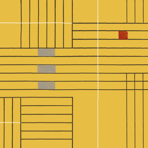 Parquet, Mustard Wallcoverings | Designtex