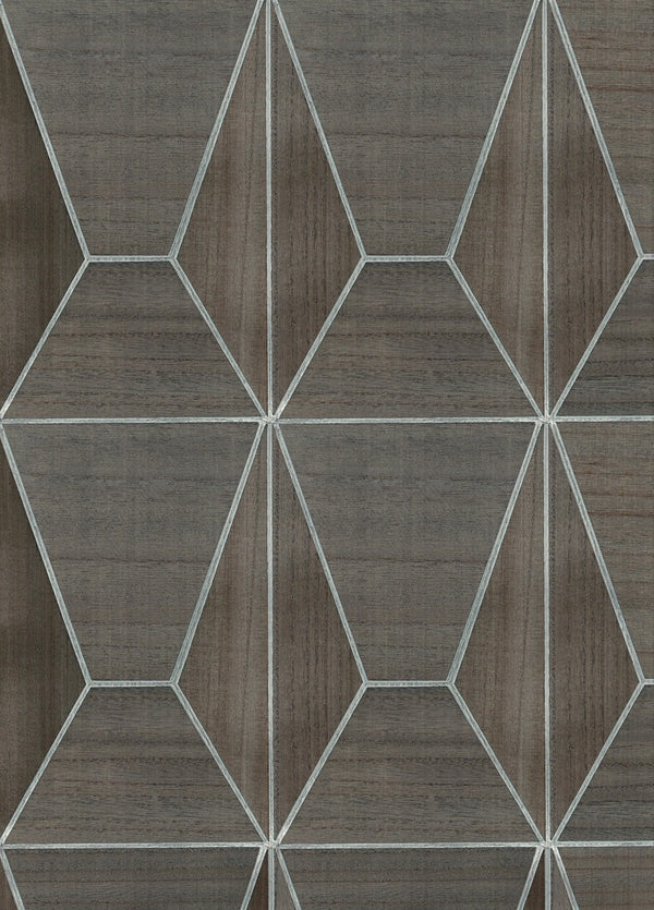 La Jolla-Cobblestone Wood Veneer Wallcovering | Phillipe Romano