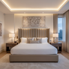 Pinnacle Rock - Muslin Upholstered Headboard | Architectural Fabrics