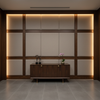 Linen Island - Flint Upholstered Wall Panel | Architectural Fabrics