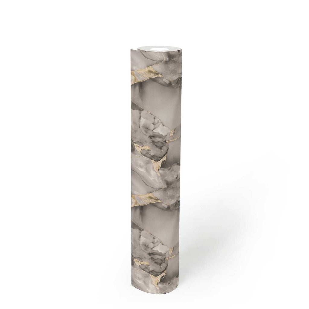 Elite of Shades Light Gray Wallcovering | AS Creation