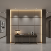 Necker Island - Grigio Upholstered Wall Panel | Architectural Fabrics