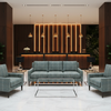 Stingray City - Clover Upholstered Sofa | Architectural Fabrics