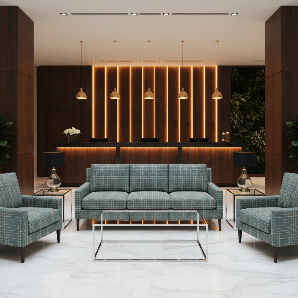 Stingray City - Clover Upholstered Sofa | Architectural Fabrics