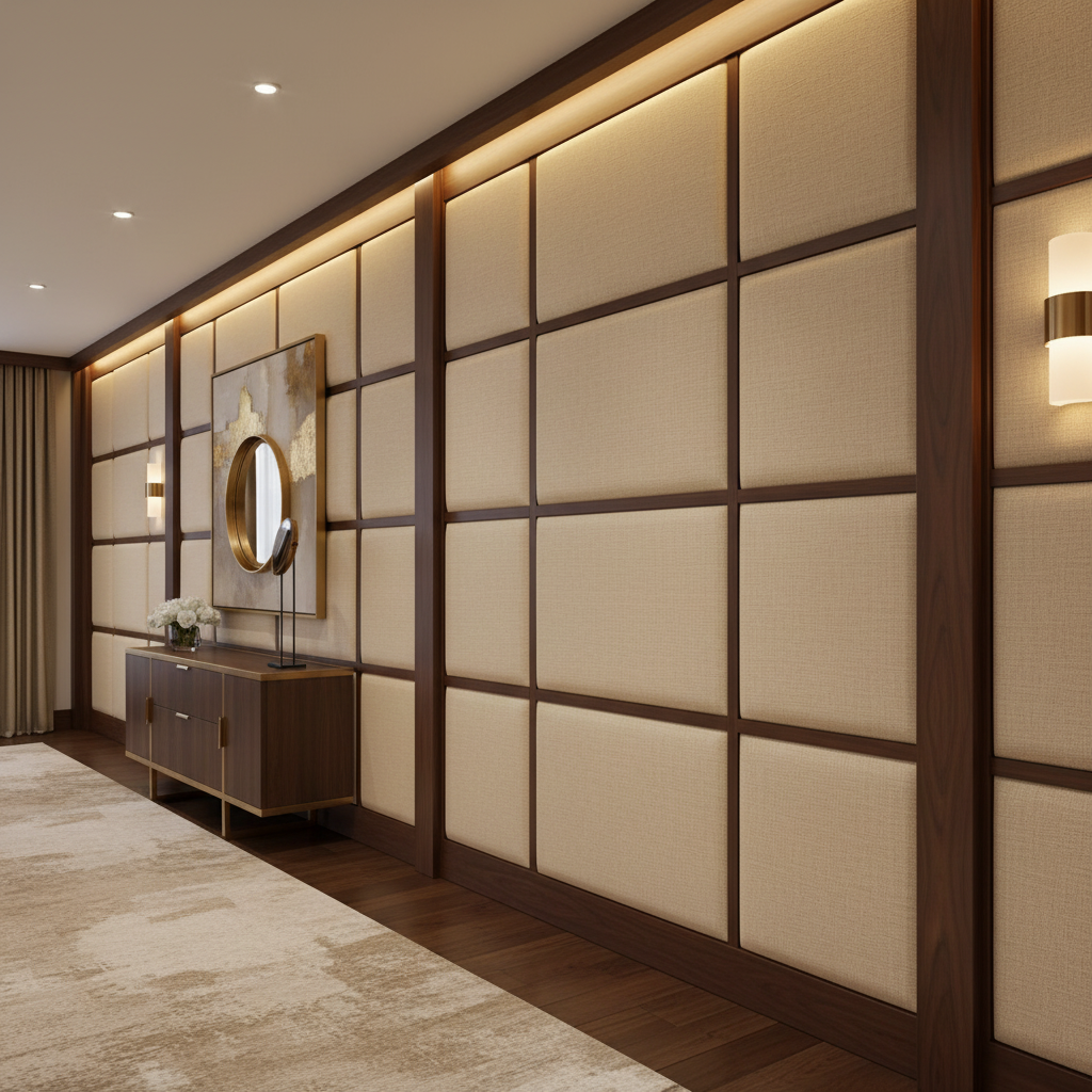 Morant - Canvas Upholstered Wall Panel | Architectural Fabrics
