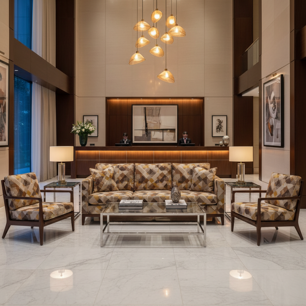 Trellis Bay - Madera Upholstered Sofa | Architectural Fabrics