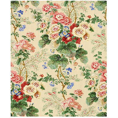 Samples and Purchasing available for Althea Print - Pop/S/Cr  By Lee Jofa |  |Botanical & Floral  Multipurpose Print at Designer Wallcoverings and Fabrics