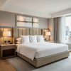Soper Hole - Beige Upholstered Headboard | Architectural Fabrics
