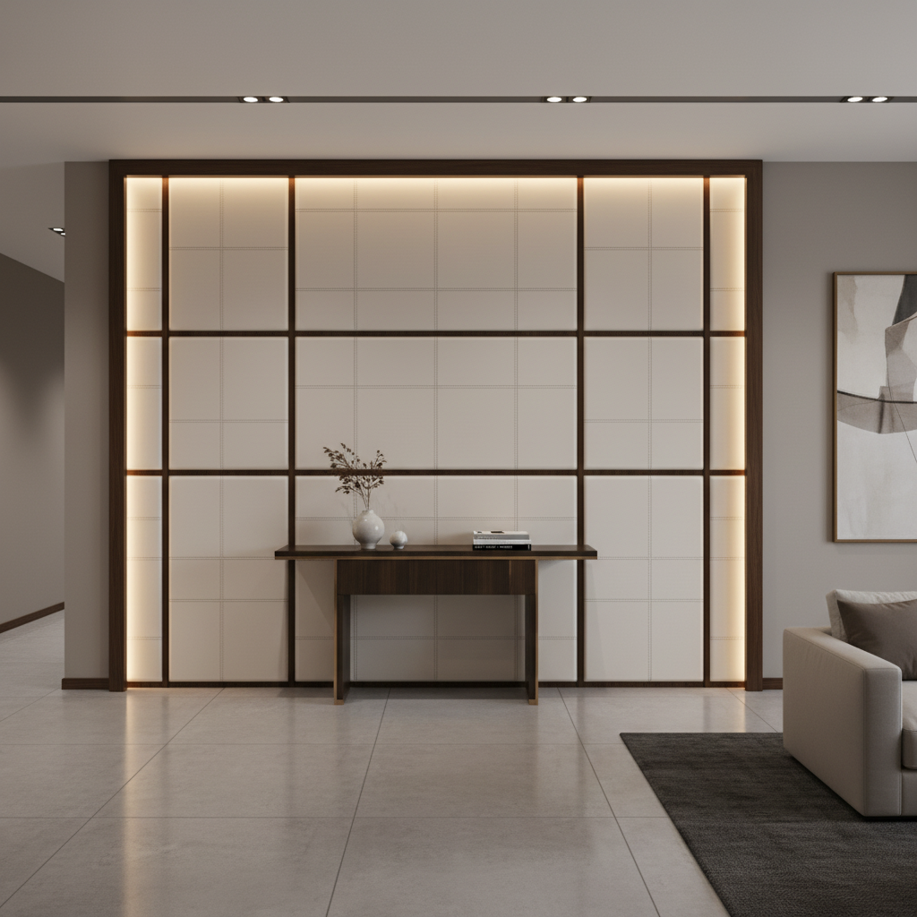 Puerto Plata - Snow Upholstered Wall Panel | Architectural Fabrics