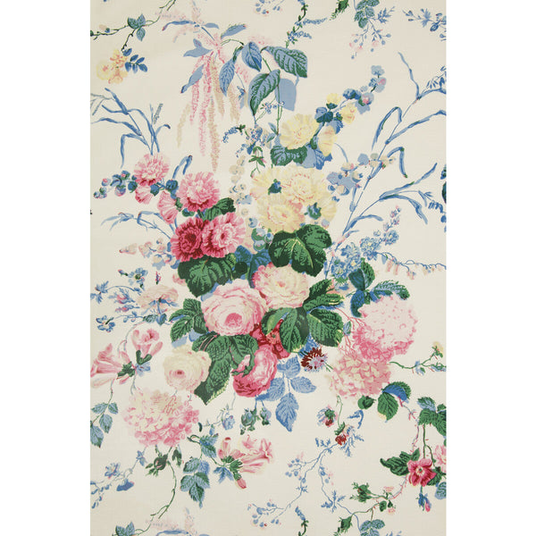 Floral Bouquet - White  By Lee Jofa |  |Botanical & Floral  Multipurpose Print