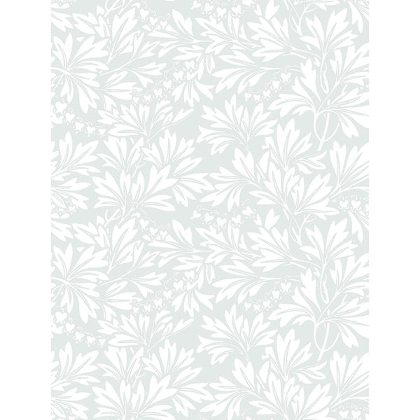 Dialytra - Dove Grey By Cole & Son |  |Botanical & Floral  Wallcovering Print