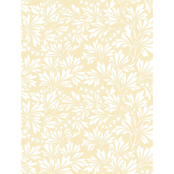 Dialytra - Yellow Yellow By Cole & Son |  |Botanical & Floral  Wallcovering Print