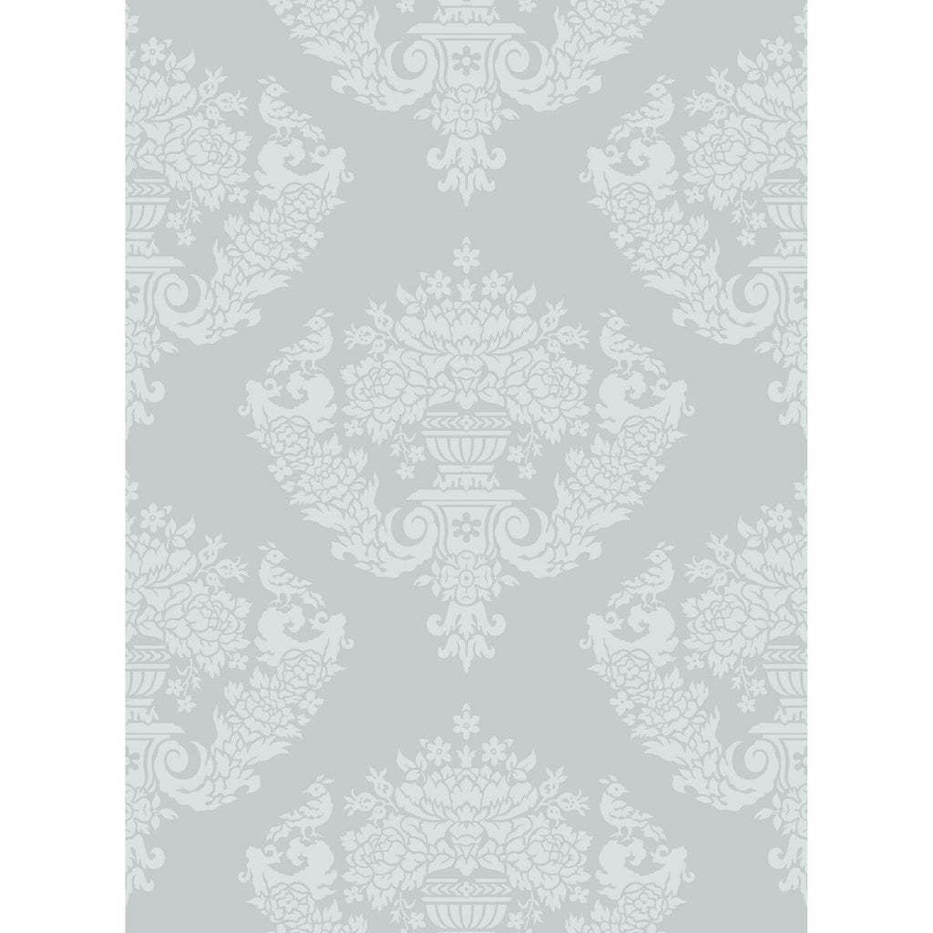 Sudbury - Dove Grey By Cole & Son |  | Damask Wallcovering Print