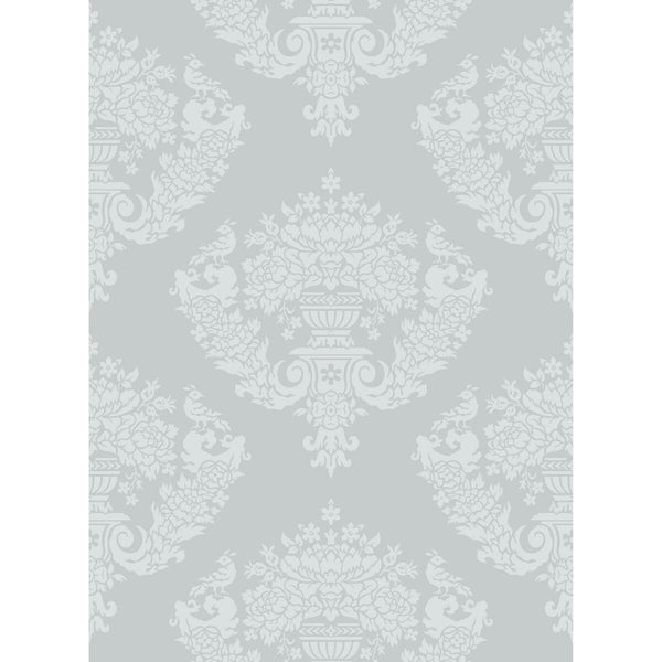 Sudbury - Dove Grey By Cole & Son |  | Damask Wallcovering Print