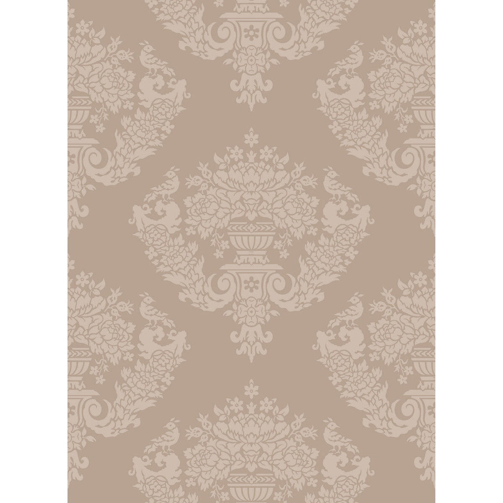 Sudbury - Gold Brown By Cole & Son |  | Damask Wallcovering Print