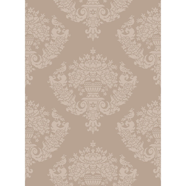 Sudbury - Gold Brown By Cole & Son |  | Damask Wallcovering Print