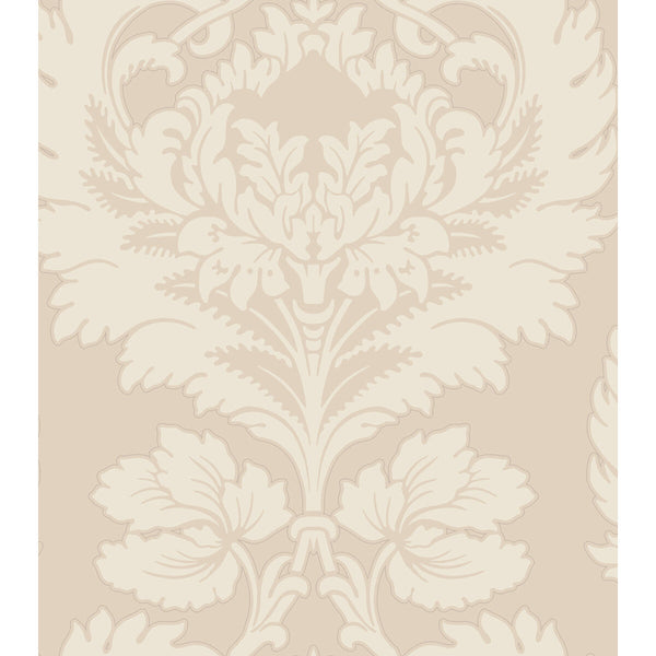 Hovingham - Creme Beige By Cole & Son |  | Damask Wallcovering Print
