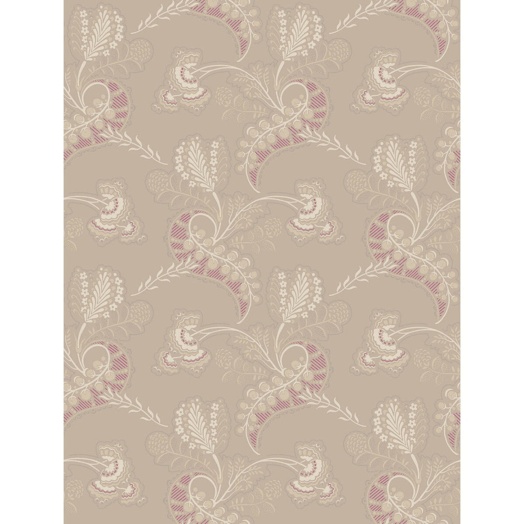 Hartford - Toast Brown By Cole & Son |  | Paisley Wallcovering Print